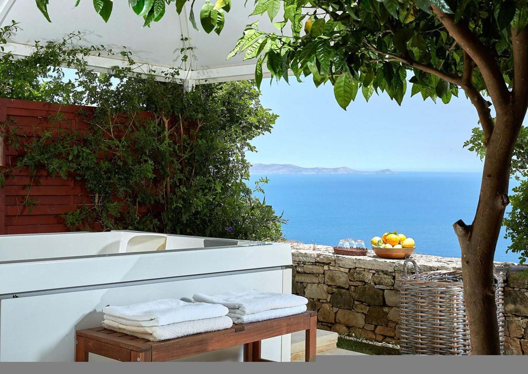 Villa Vollard With Amazing View Pool Héraklion Extérieur photo