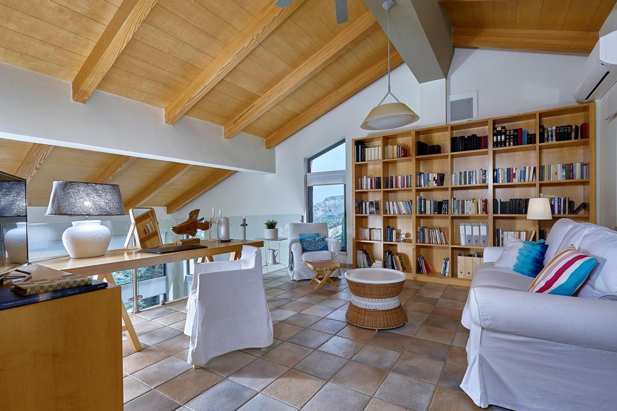 Villa Vollard With Amazing View Pool Héraklion Extérieur photo