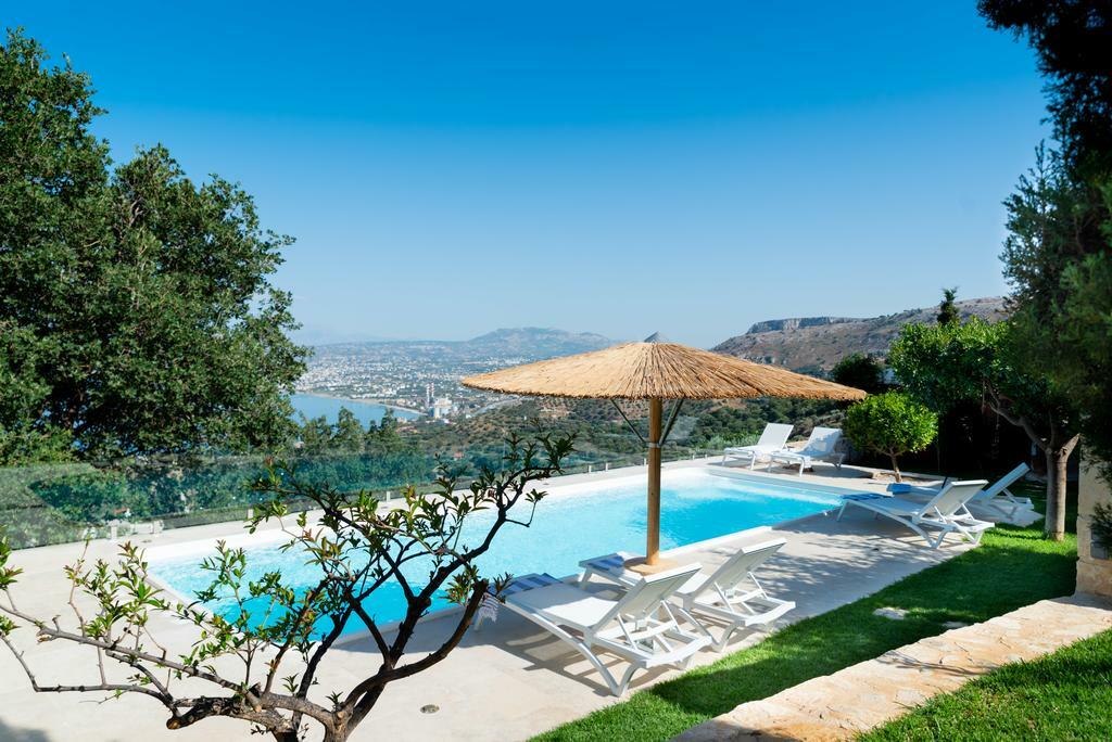Villa Vollard With Amazing View Pool Héraklion Facilités photo